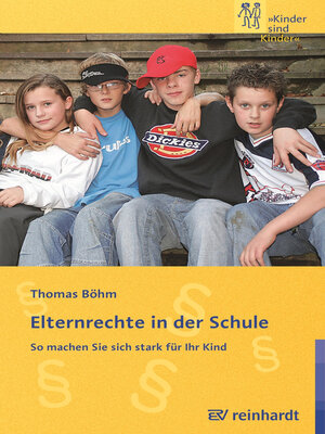 cover image of Elternrechte in der Schule